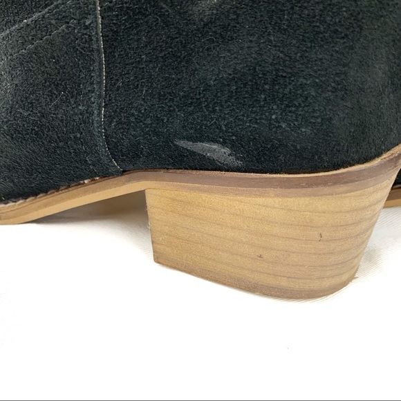 Howsty midki suede embroidered western boho cowboy boots, size 38 - Picture 14 of 15